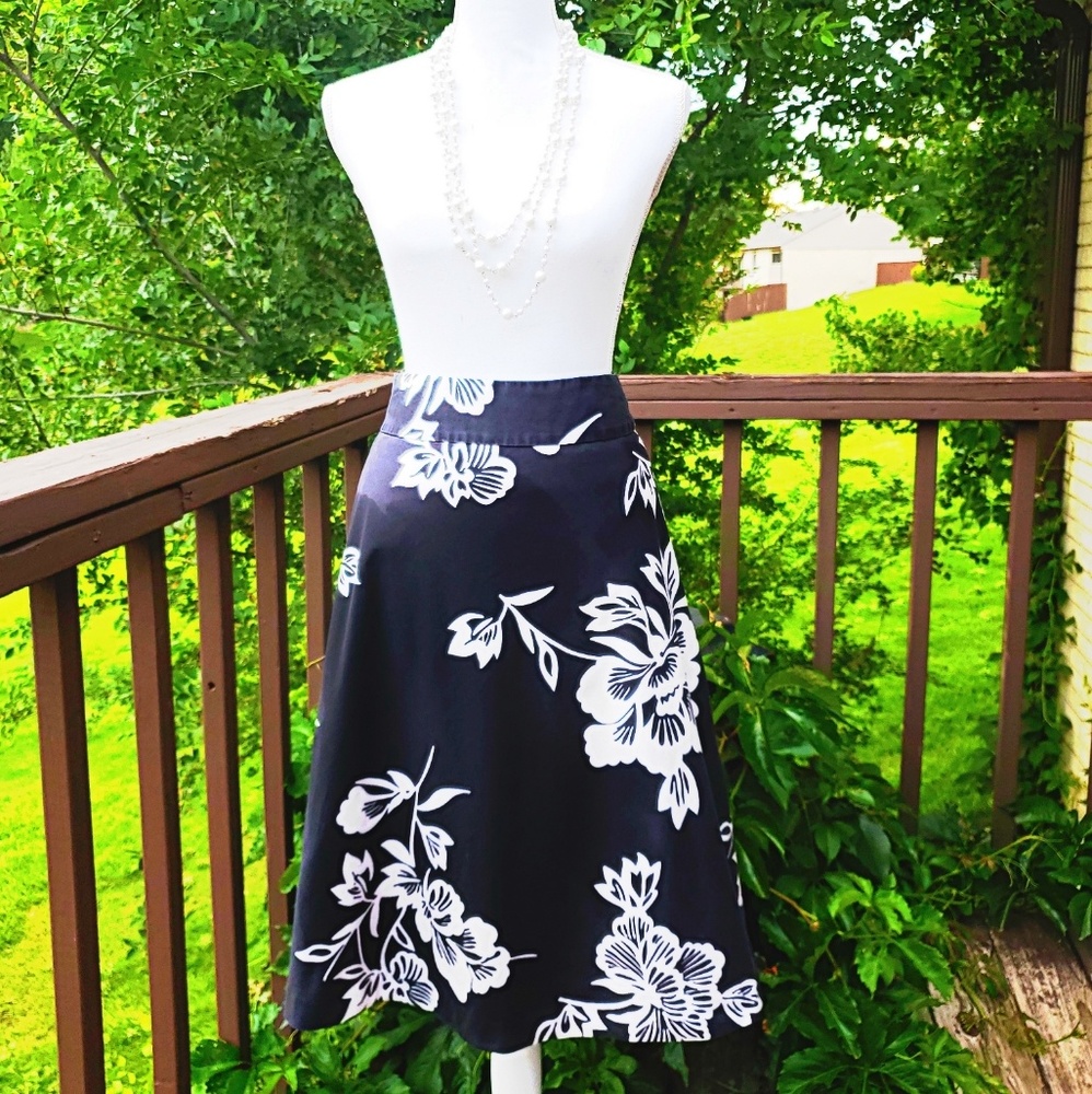 GAP Full Length Floral Skirt